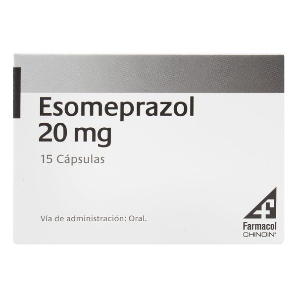 ESOMEPRAZOL 20MG 15 CAPSULAS